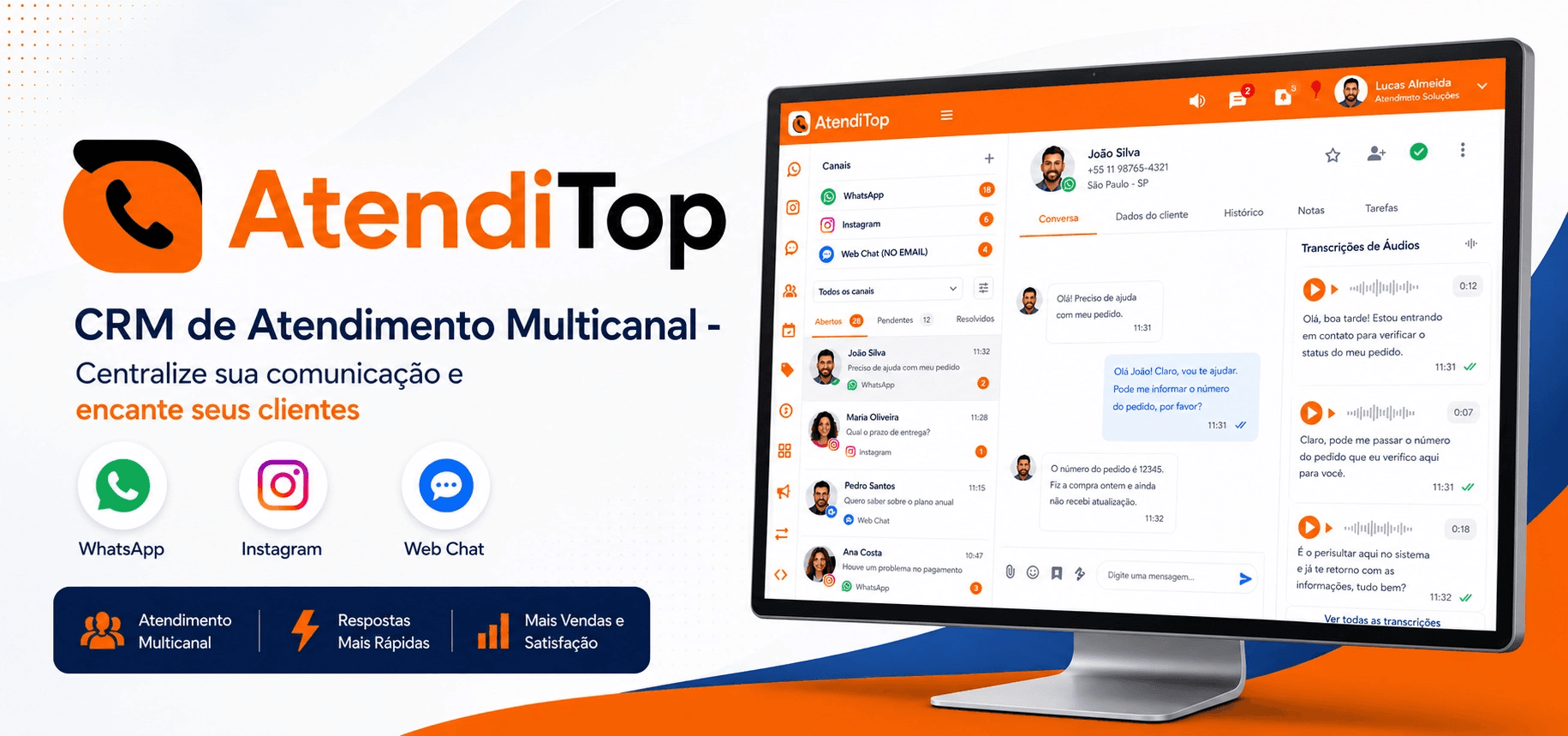 CRM Atendimento Multicanal