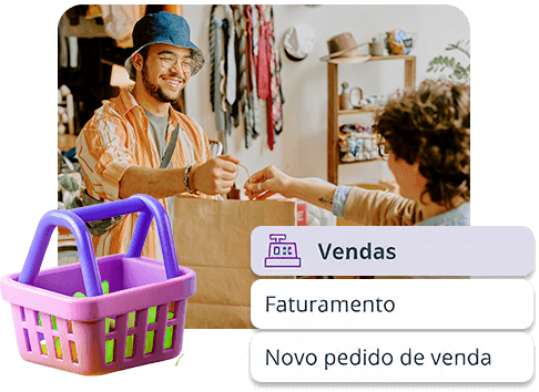Tela de gestão de vendas do Hiper